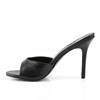 Pleaser - CLASSIQUE01 Mules à talon - Noir Product image